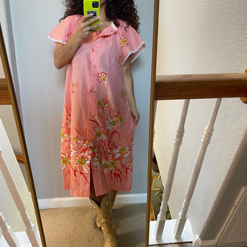 Vintage Beco Originals house/coat dress Size M